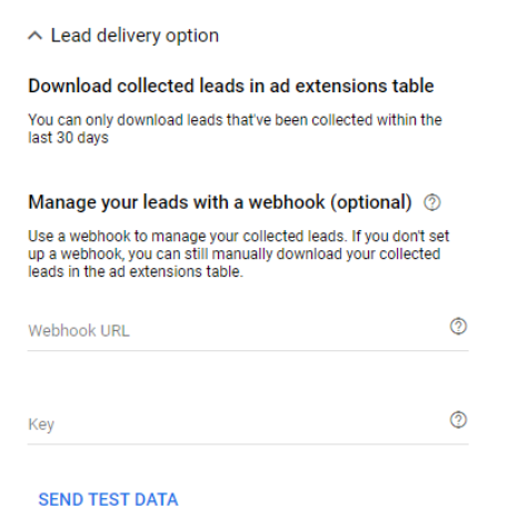 Lead Form Extension Betas